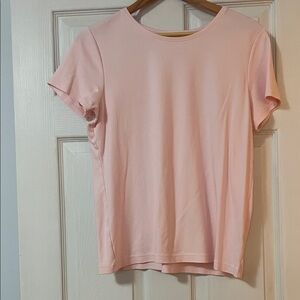 Croft & Barrow Light Pink Short Sleeve Tee